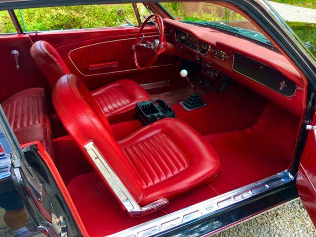 1965 White Ford Mustang Coupe