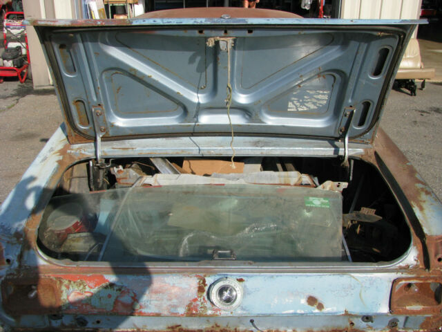 1965 Blue Ford Mustang Coupe