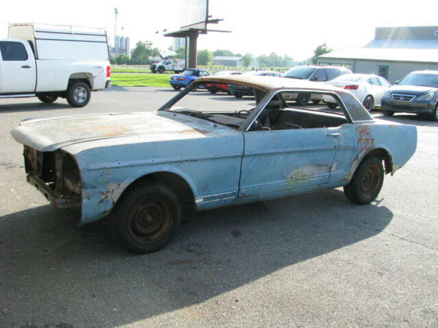 1965 Blue Ford Mustang Coupe