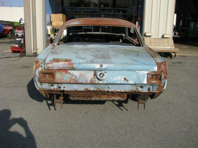 1965 Blue Ford Mustang Coupe