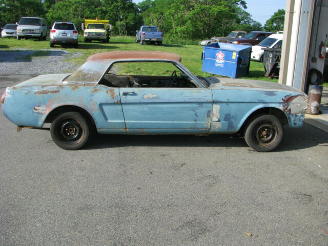 1965 Blue Ford Mustang Coupe
