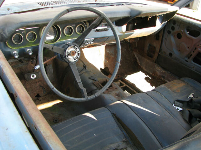 1965 Blue Ford Mustang Coupe