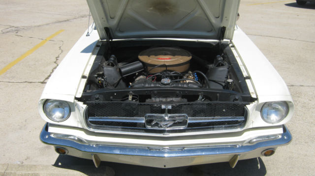 1965 Off-White Ford Mustang Coupe