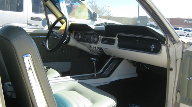 1965 Off-White Ford Mustang Coupe