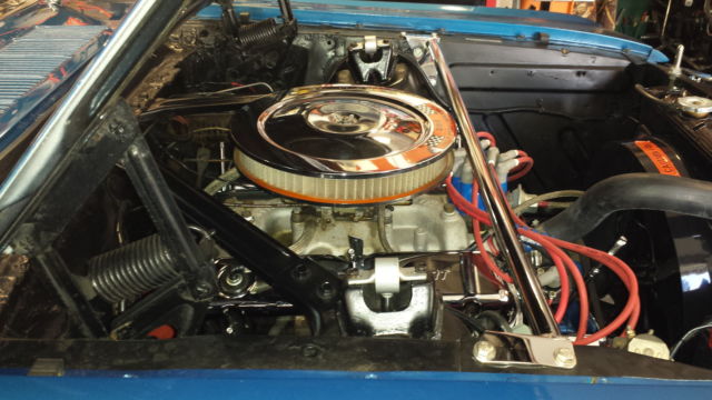 1965 Blue Ford Mustang Coupe