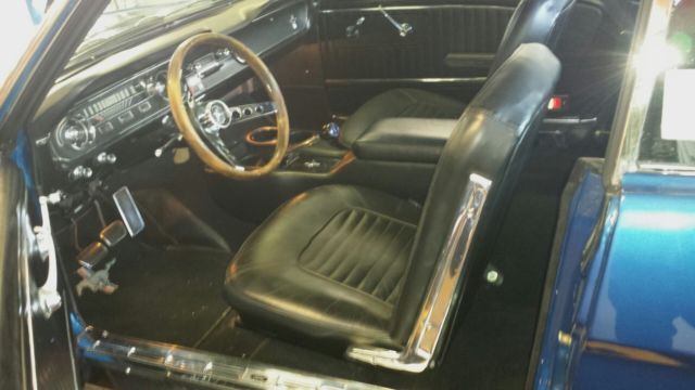 1965 Blue Ford Mustang Coupe