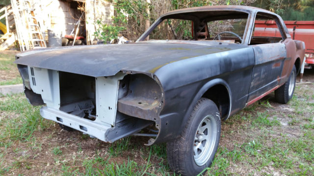 1965 Black Ford Mustang Coupe
