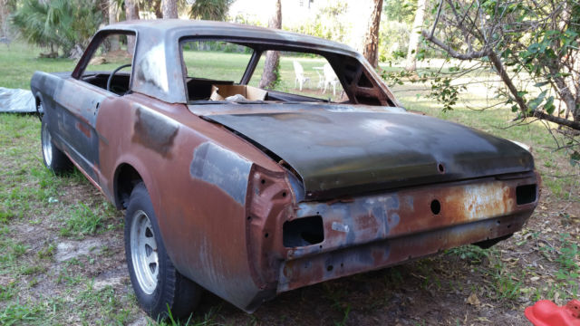1965 Black Ford Mustang Coupe