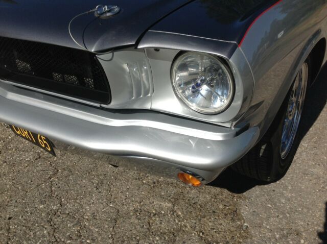 1965 Silver Ford Mustang Coupe