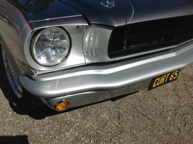1965 Silver Ford Mustang Coupe