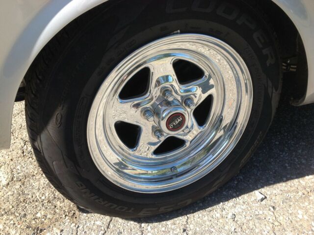 1965 Silver Ford Mustang Coupe