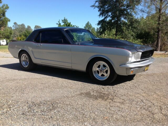 1965 Silver Ford Mustang Coupe