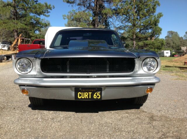 1965 Silver Ford Mustang Coupe