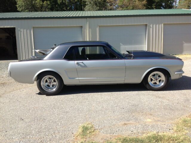 1965 Silver Ford Mustang Coupe