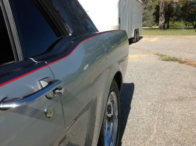 1965 Silver Ford Mustang Coupe