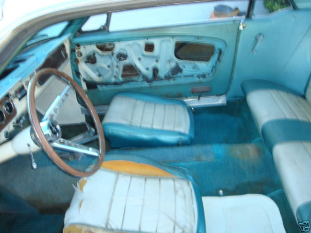 1965 White Ford Mustang Coupe