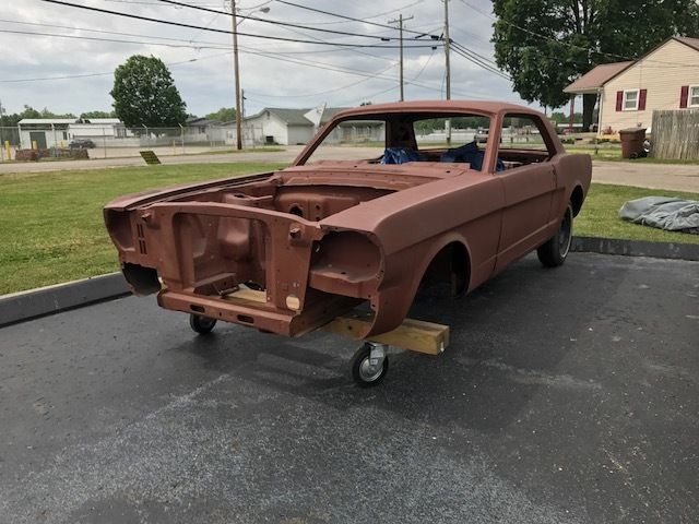 1965 Red Ford Mustang Coupe