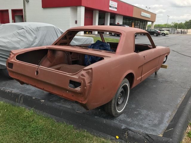 1965 Red Ford Mustang Coupe