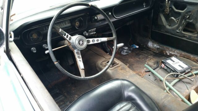 1965 Blue Ford Mustang Coupe