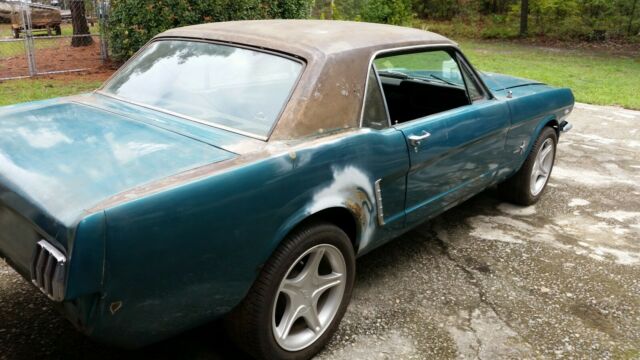 1965 Blue Ford Mustang Coupe