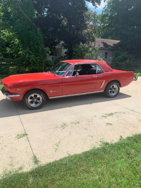1965 Red Ford Mustang Coupe