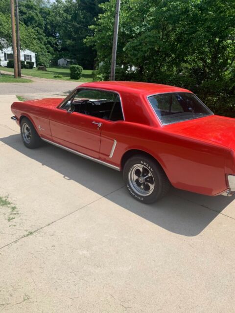 1965 Red Ford Mustang Coupe