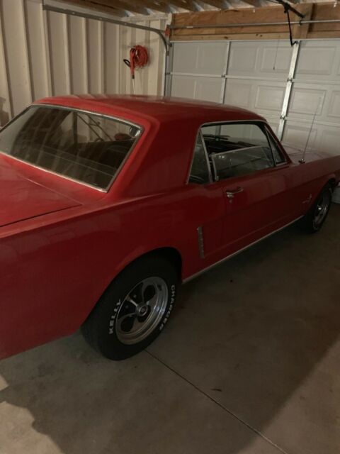 1965 Red Ford Mustang Coupe