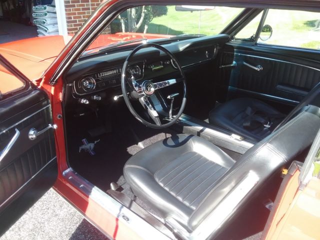 1965 Red Ford Mustang Coupe