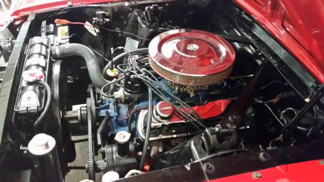 1965 Red Ford Mustang Coupe