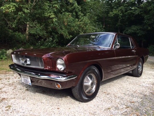 1965 Fire Bronze Metallic Ford Mustang Coupe