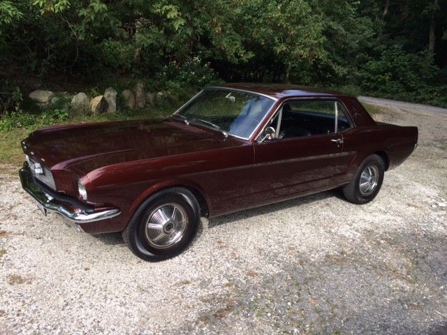 1965 Fire Bronze Metallic Ford Mustang Coupe