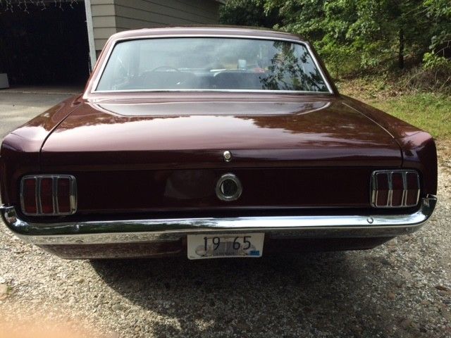 1965 Fire Bronze Metallic Ford Mustang Coupe