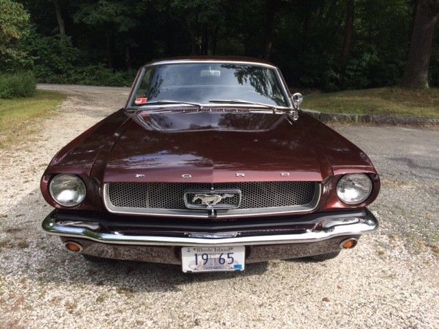 1965 Fire Bronze Metallic Ford Mustang Coupe