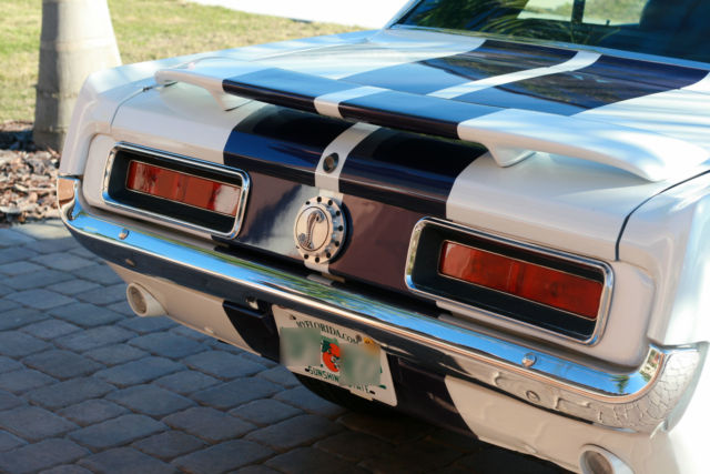 1965 White Ford Mustang Coupe