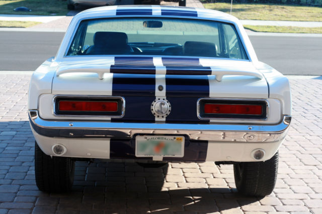 1965 White Ford Mustang Coupe