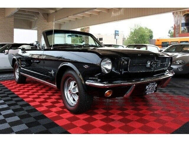 1965 Black Ford Mustang --