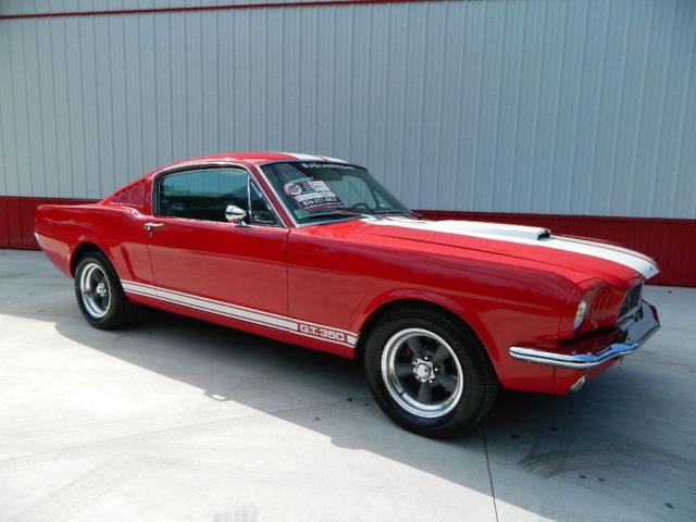 1965 Red Ford Mustang Coupe