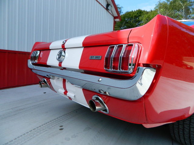 1965 Red Ford Mustang Coupe