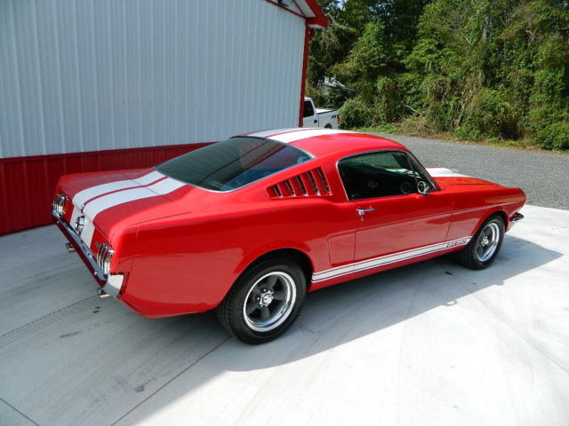 1965 Red Ford Mustang Coupe