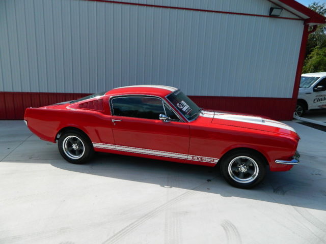 1965 Red Ford Mustang Coupe