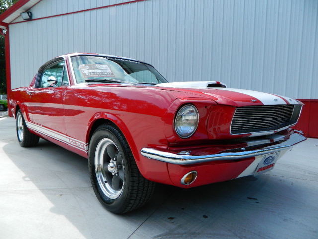 1965 Red Ford Mustang Coupe