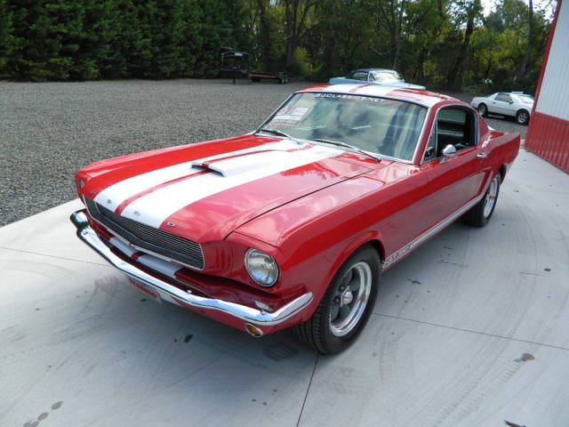 1965 Red Ford Mustang Coupe