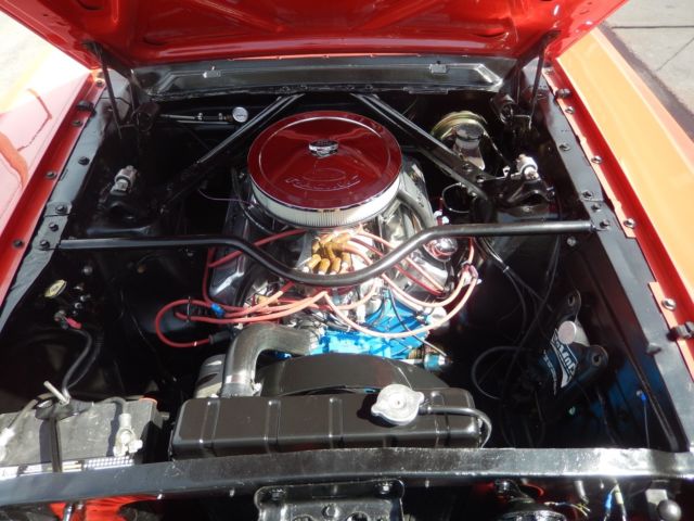 1965 Red Ford Mustang Fastback