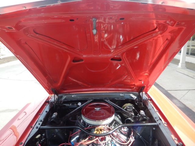 1965 Red Ford Mustang Fastback