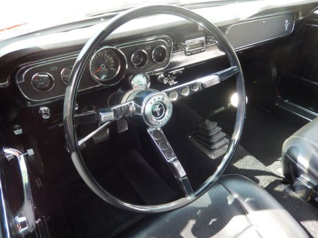 1965 Red Ford Mustang Fastback