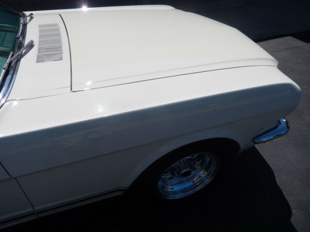 1965 White Ford Mustang Sedan