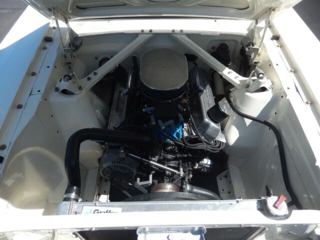 1965 White Ford Mustang Sedan