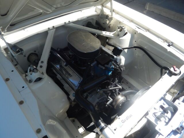 1965 White Ford Mustang Sedan