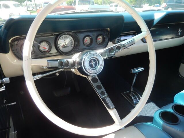 1965 White Ford Mustang Sedan