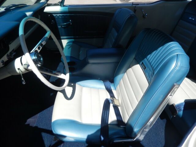 1965 White Ford Mustang Sedan